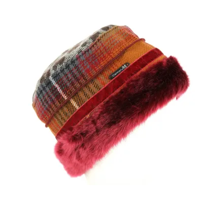 Women's Burgundy Pajay Beanie - Traclet Reference: 9807 | Chapellerie Traclet