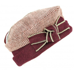 Jully Wool Beanie Plum - Traclet