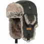 Gray Rib Bomber Army Ushanka Hat - Barts