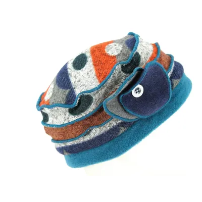 Women's Blue Acrylic Manin Beanie - Traclet Reference: 8530 | Traclet Hat Shop
