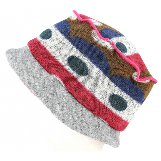 Chapeau Bob Nandy Acrylique Grise- Traclet