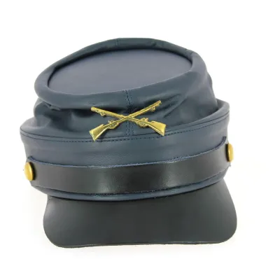 Casquette Style Nordiste Bleu Marine Cuir- Traclet Reference : 2445 | Chapellerie Traclet