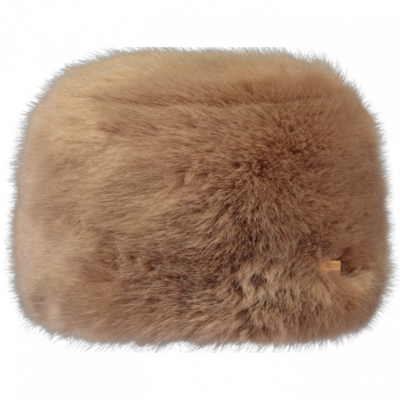 Josh Light Brown Faux Fur Beanie - Barts