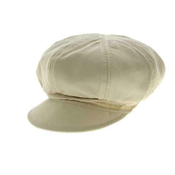 Waterproof Newsboy Cap Ivory - Seeberger