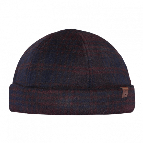 Burgundy Wool Docker Beanie Mainz - Barts