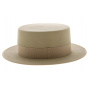 Wool Felt Boater Hat - Traclet