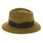 Walter Fedora Hat in Camel Wool Felt - Traclet