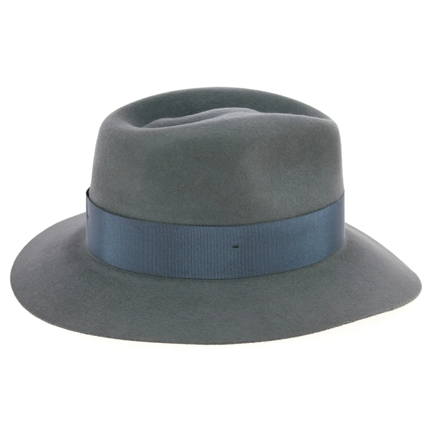 Chapeau Fedora Chester Feutre Poil Gris - Traclet Reference : 8159 | Chapellerie Traclet
