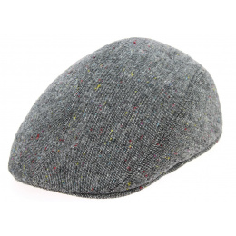 Grey Wool Brighton Domed Cap - Crambes