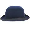 Chapeau Melon Feutre Laine Bleu Marine-Traclet Reference : 9821 | Chapellerie Traclet