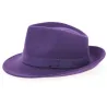 Chapeau Fédora Feutre Laine Raisin- Traclet Reference : 7916 | Chapellerie Traclet