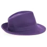Chapeau Fédora Feutre Laine Raisin- Traclet Reference : 7916 | Chapellerie Traclet