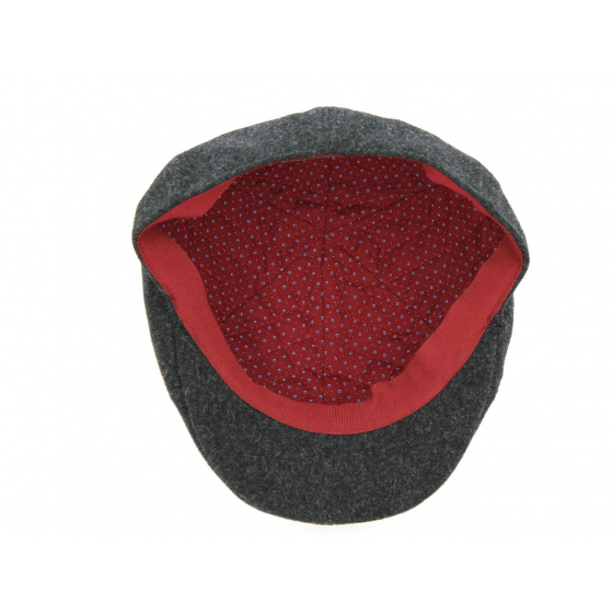 Casquette Bec de Canard Gatsby Laine Anthracite- Traclet