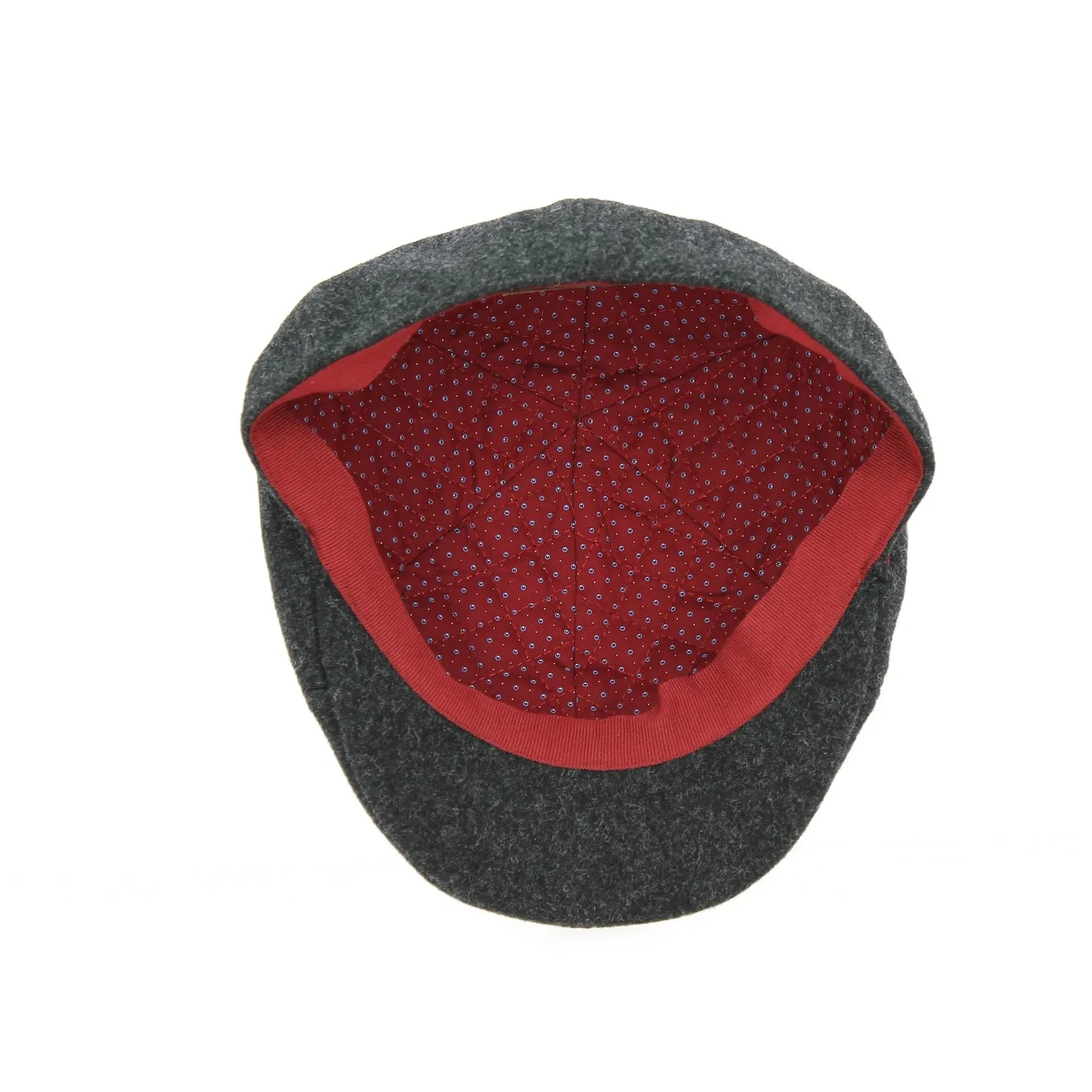 Anthracite Wool Duck Bill Gatsby Cap - Traclet Reference: 9838 | Traclet Hat Shop