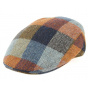 Guardia Patchwork Wool Flat Cap - Traclet