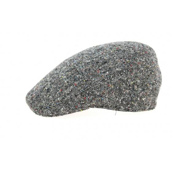 Casquette Plate Tabiano Tweed Laine - Traclet