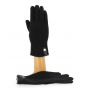 Seville Touchscreen Gloves Wool & Cashmere Black - Traclet
