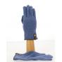 Seville Touch Screen Gloves Wool & Cashmere Blue/Hazelnut - Traclet