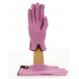 Seville Tactile Gloves Wool & Cashmere Pink/Hazelnut - Traclet