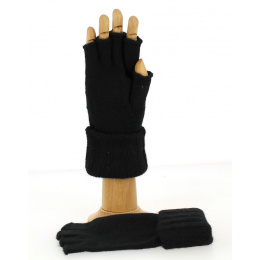 Gants Femme Acrylique & Nylon Bleu - Isotoner
