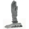 Gants Femme Laine & Cachemire Gris- Traclet Reference : 8505 | Chapellerie Traclet