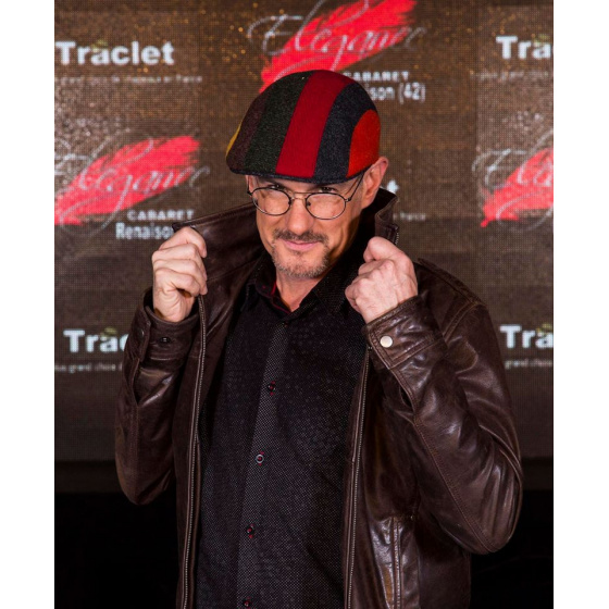 Casquette Plate Tirreno Laine - Traclet