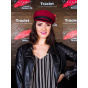 Sailor Cap Camaret Wool Red/Burgundy - Traclet