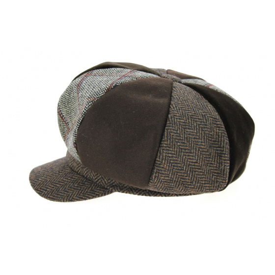 Casquette Gavroche Kathi Laine & Cachemire Marron- Mayser