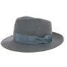 Chapeau Fedora Malaga Feutre Laine Gris- Traclet Reference : 2077 | Chapellerie Traclet