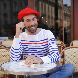 The Classic Red French Beret- Le Béret Français