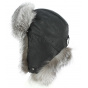 Verona Leather & Fox Fur Ushanka Hat - Traclet