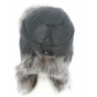 Verona Leather & Fox Fur Ushanka Hat - Traclet