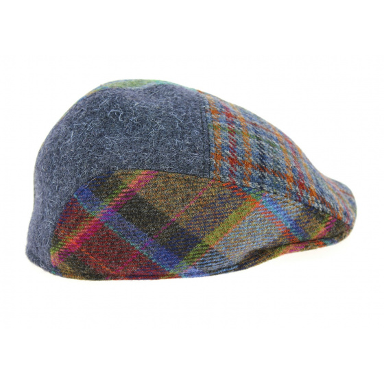 Brightsplit Patchwork Wool Domed Cap - Crambes