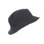 Bob Hat Reversible Wool Anthracite & Black- Crambes