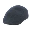 Rounded Cap with Ear Flaps Brighton Wool Anthracite - Crambes Reference: 7063 | Chapellerie Traclet