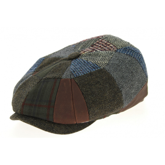Hatteras Patchwork Check Wool-Stetson Cap