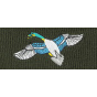 Hunting Beanie with Bird Embroidery - Traclet