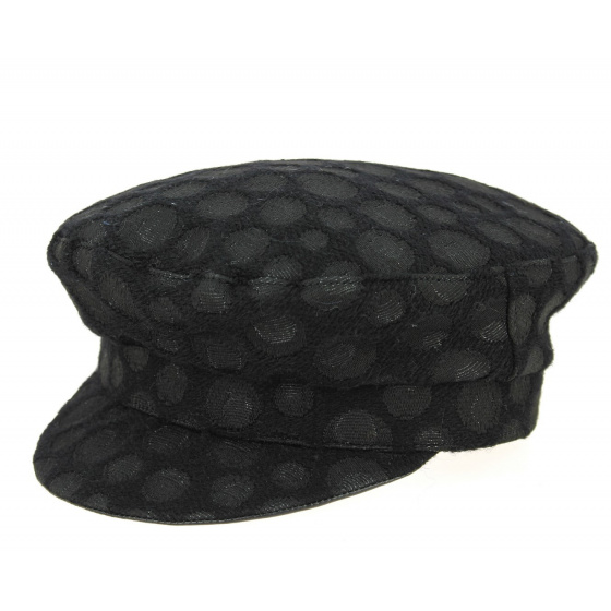 Camaret Black Bubbles Sailor Cap - Traclet
