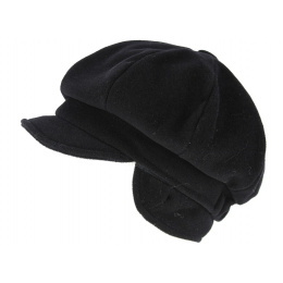 Gavroche Earflap Camilla Plus Black - Mayser