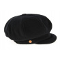Black Camilla Plus Newsboy Cap with Ear Flaps - Mayser