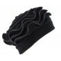 Women's Fleece Beanie Najac Black - Traclet