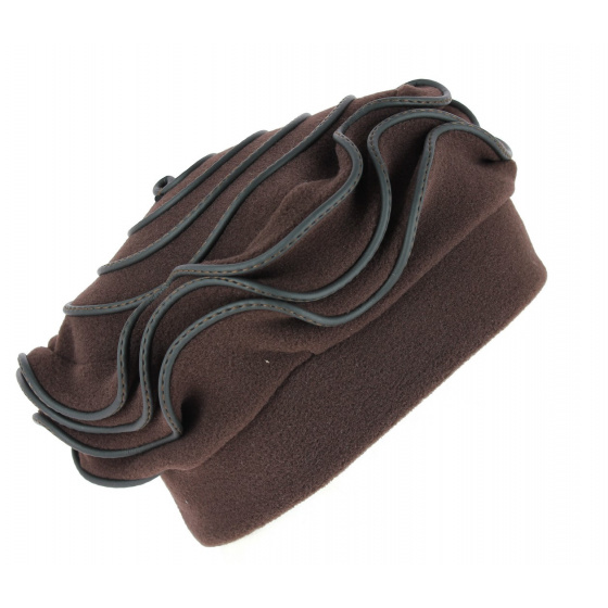 Toque Polaire Femme Najac Marron - Traclet Toque Polaire Femme Najac Marron - Traclet