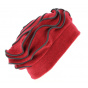 Toque Polaire Femme Najac Rouge- Traclet