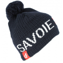 Navy Savoie Pom Pom Beanie - Le Drapo