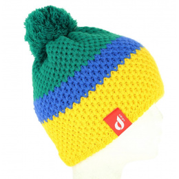 Brazil Pompom Beanie - Le Drapo