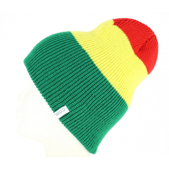 The Frena Rasta Beanie - Coal