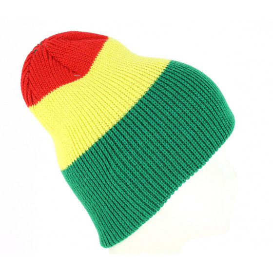 The Frena Rasta Beanie - Coal