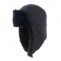 Chapka Buck Black Quilted Faux Fur - Herman 