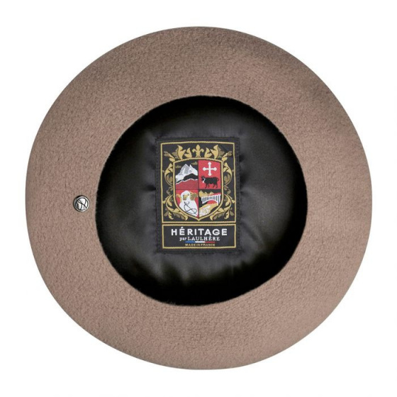 L'Authentique Beret Marron Glacé - Heritage by Laulhère