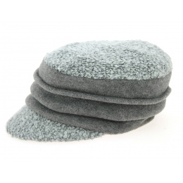 Gavroche Ebony Wool Grey Cap- Traclet